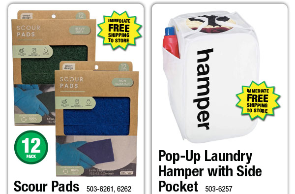Scour Pads - ONLY $3.99 After Rebate*!
