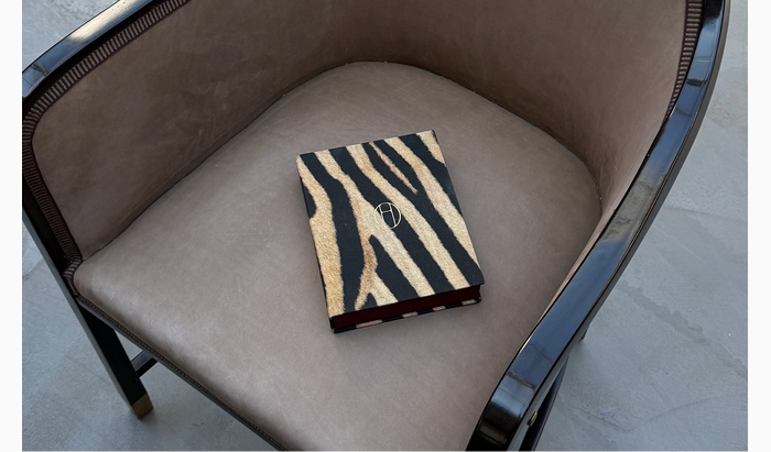 Heaven Mayhem Mini Book Box in Zebra