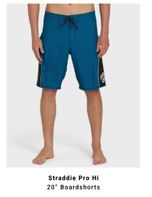 Straddie Pro Hi 20" Boardshorts