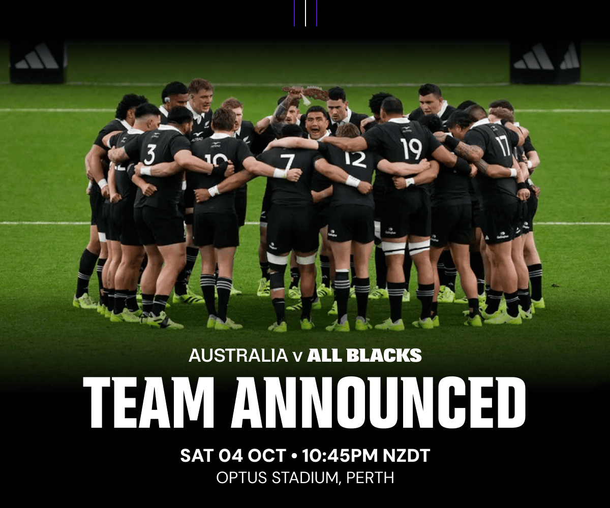 Team Announced All Blacks Australia