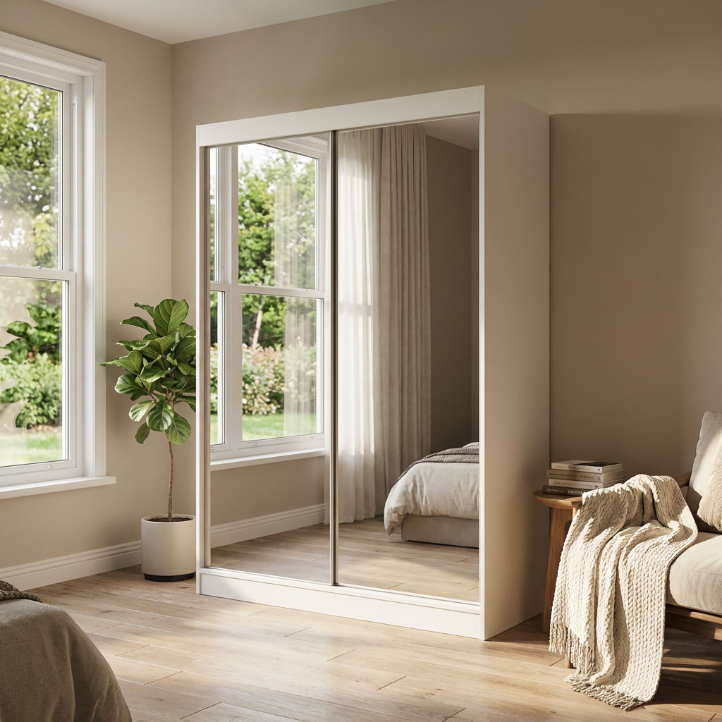 Aria Wardrobe — All Mirror