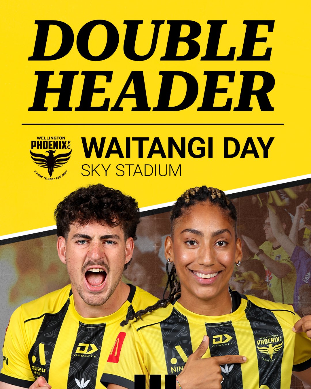 Double header | Waitangi Day | Sky Stadium