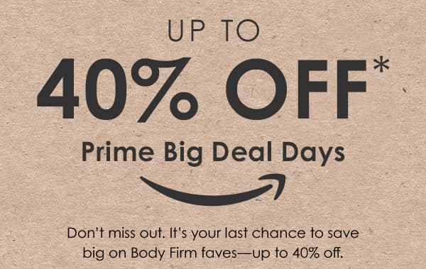 Up to 40% Off Prime Big Deal Days 