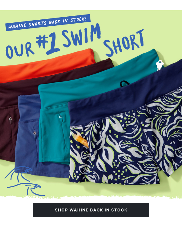 Shop Wahine Swim Shorts