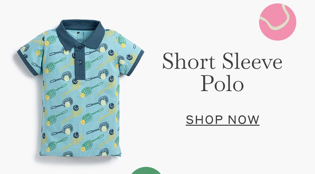 Organic Short Sleeve Polo