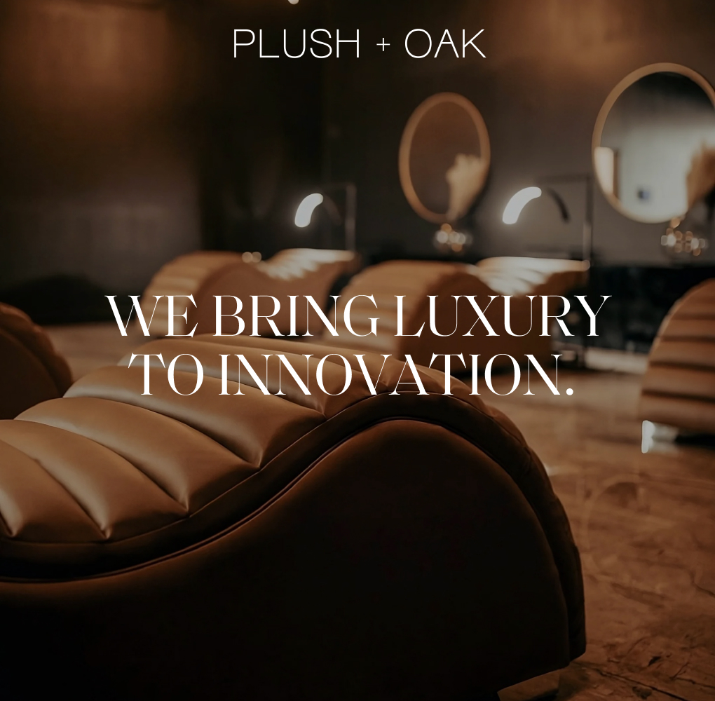 Plush + Oak Luxury Salon Furniture