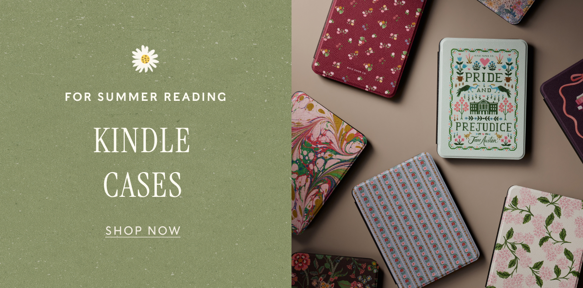 for summer reading | kindle cases | shop now