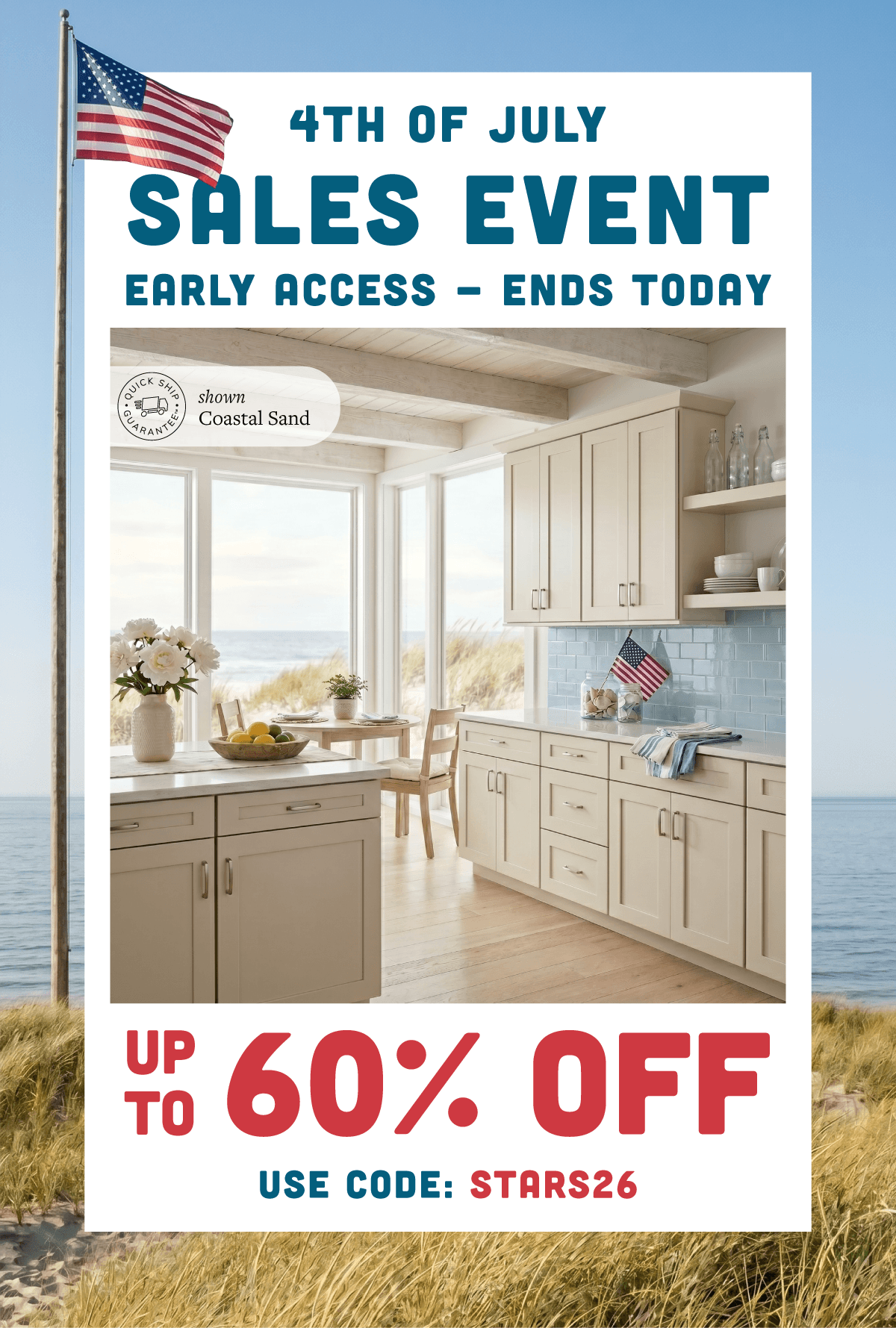 4th of July Savings Event - Up to 60% Off