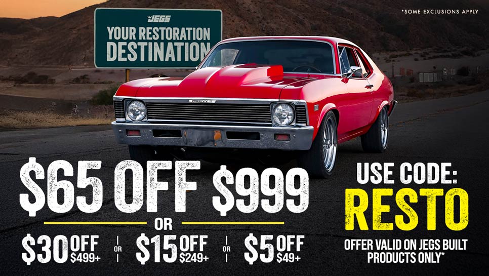 Your Restoration Destination - Use Code: RESTO
