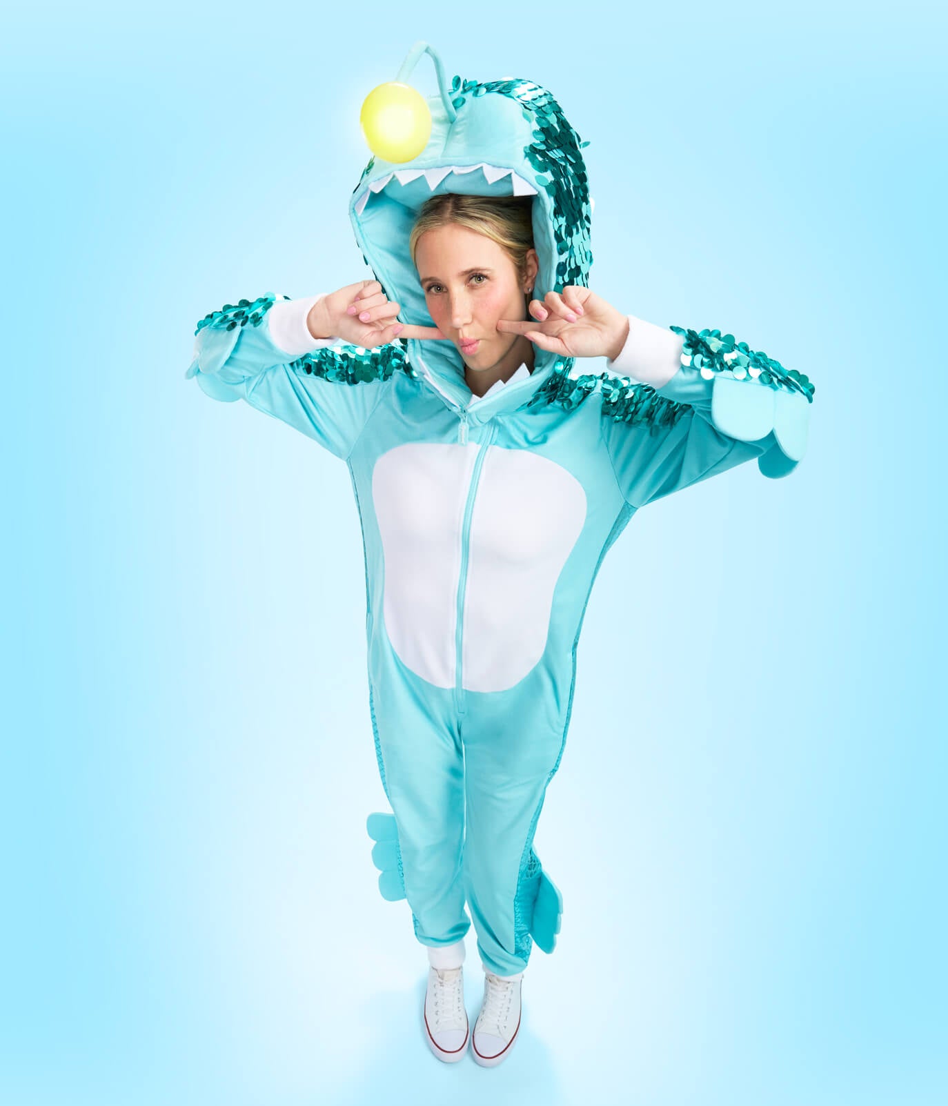 Image of Women's Angler Fish Light Up Costume