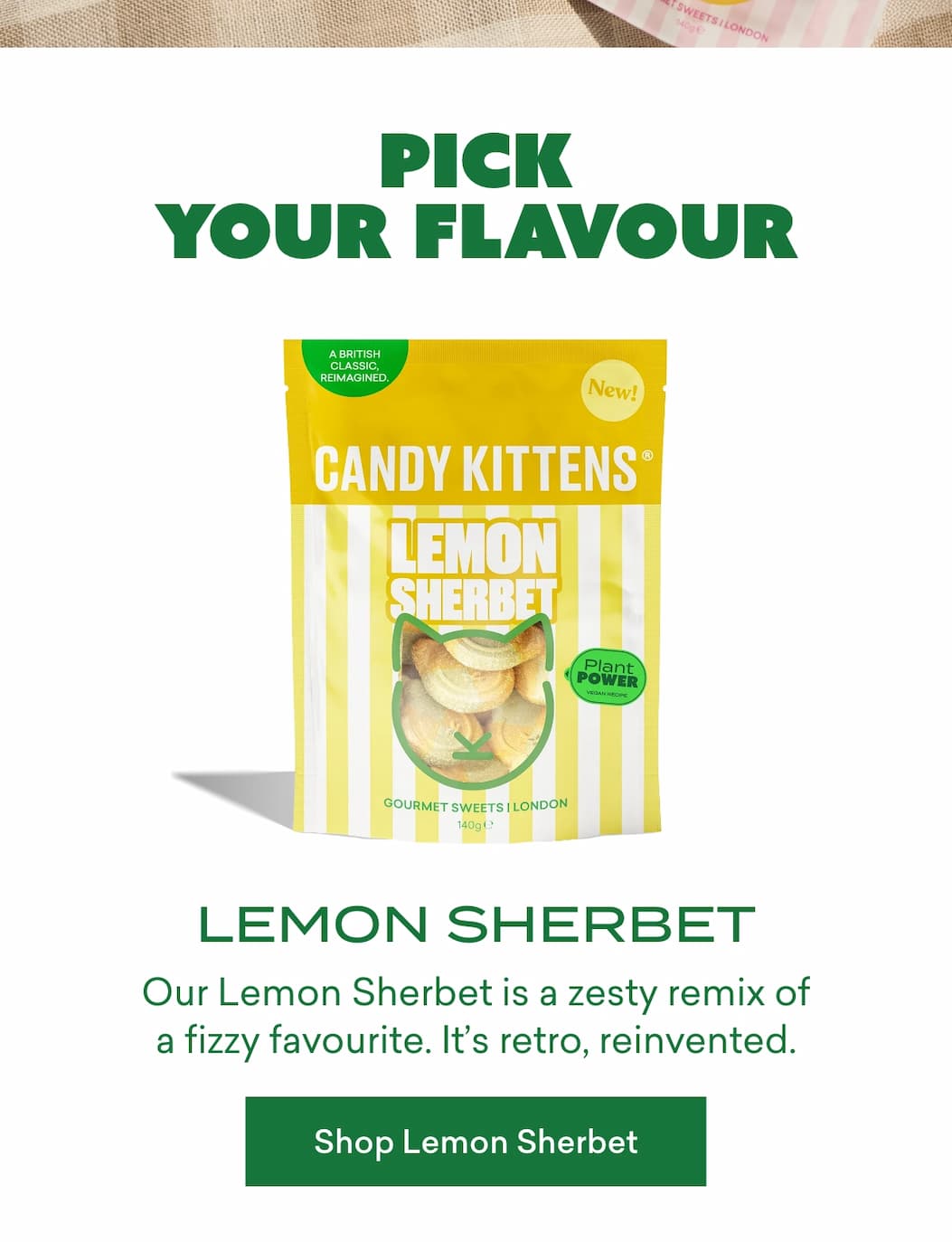 Lemon Sherbet 