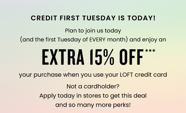 Extra 15% off