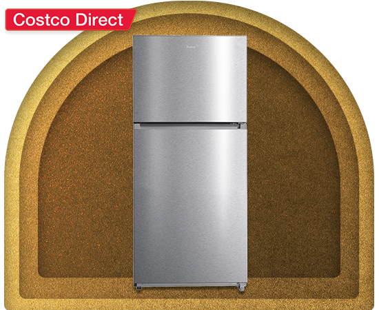 Midea 20.5 cu. ft. Garage Ready Top-Mount Refrigerator