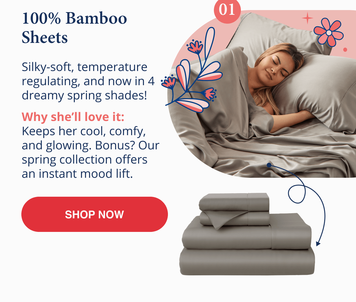 100% Bamboo Sheets