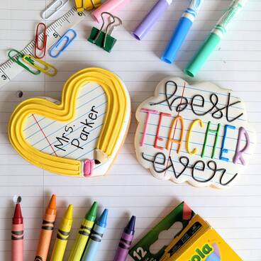 Personalised Best Teacher Ever Biscuits
