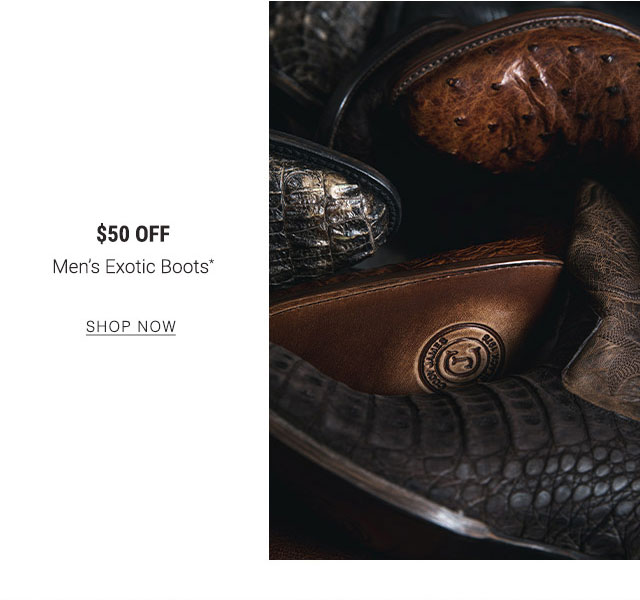 Boots & Apparel - Shop Now »