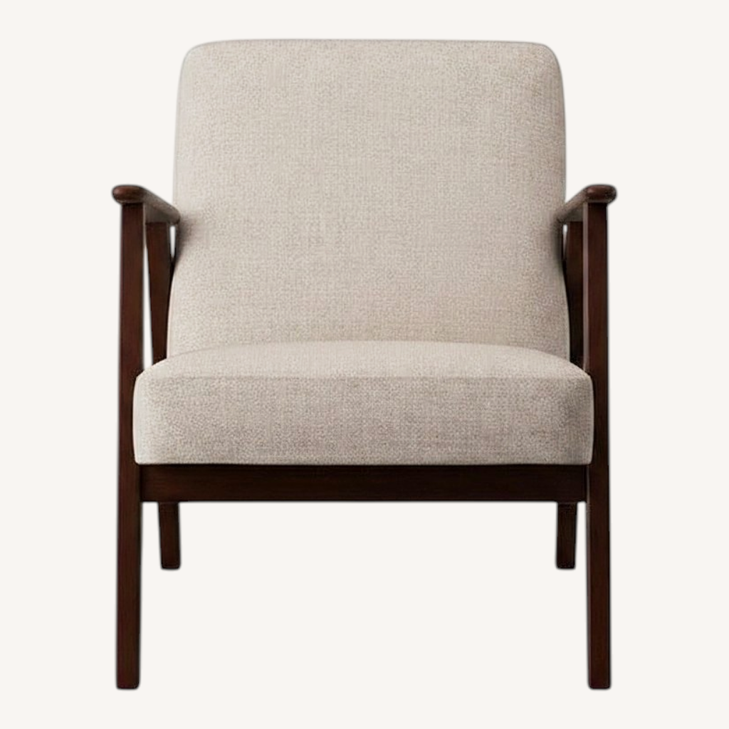 Image of Ikea Ekenäset Armchair With Ottoman