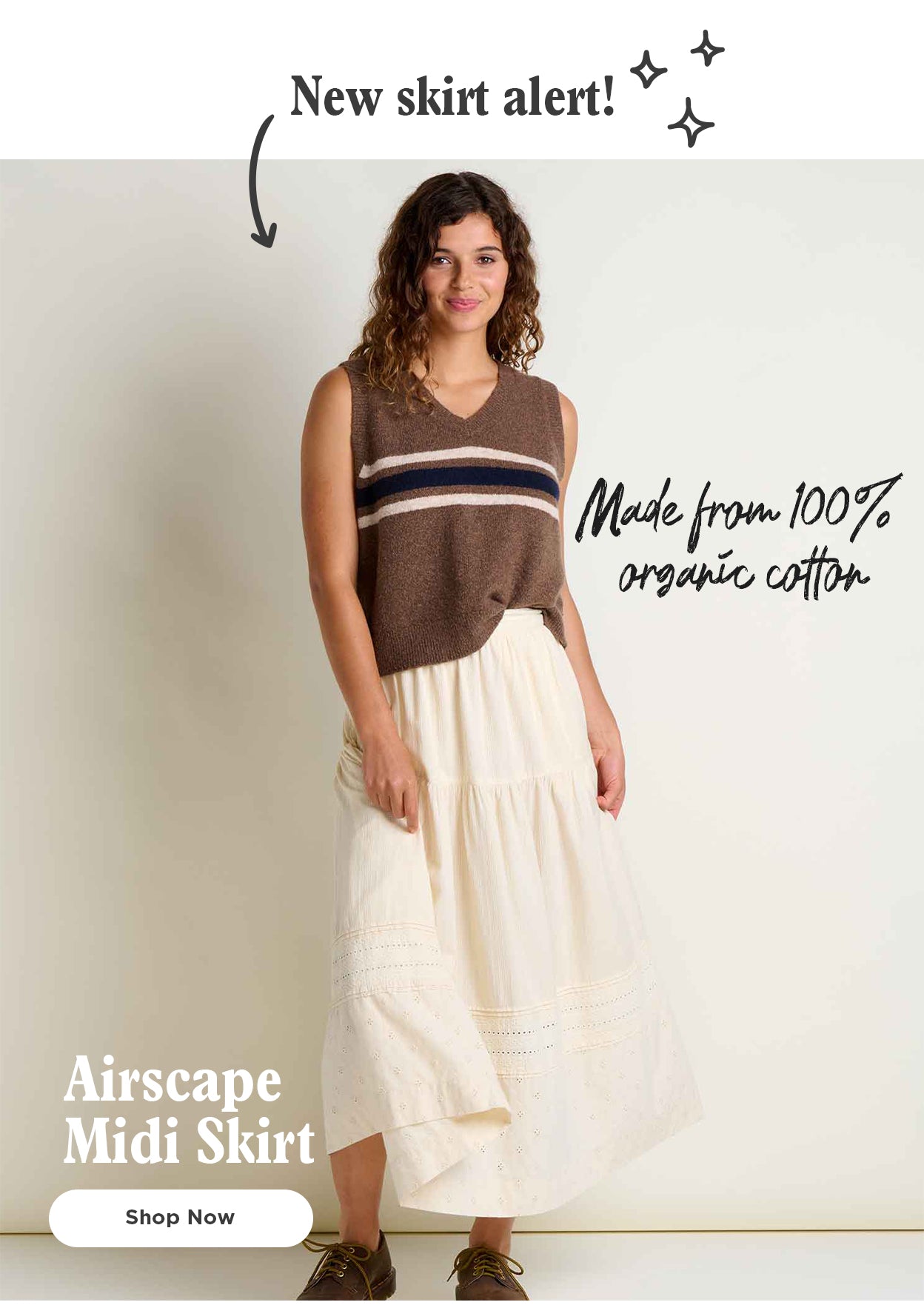 Airscape Midi Skirt