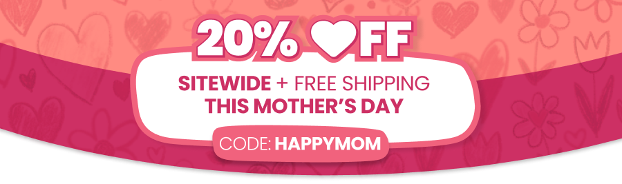 20% OFF Sitewide + Free Shipping This Mother's Day. Code: HAPPYMOM
