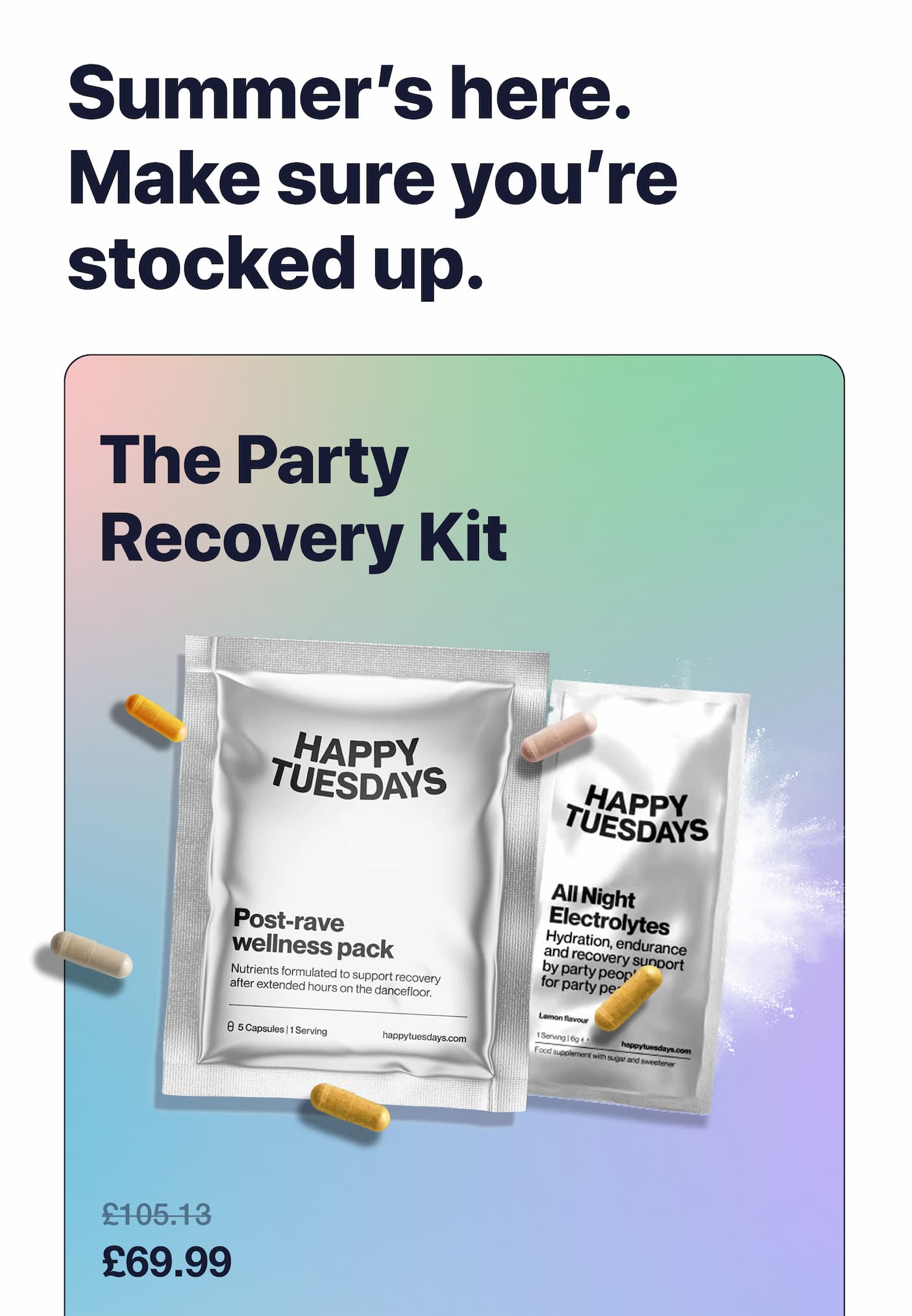 Never run out. Get the best price. Subscribe and get 26% off every order - plus free earplugs (worth £19.99) on your second order.