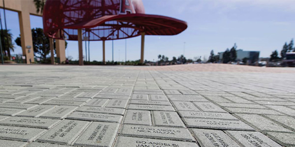 Make Your Mark at the Big A with Angels Bricks