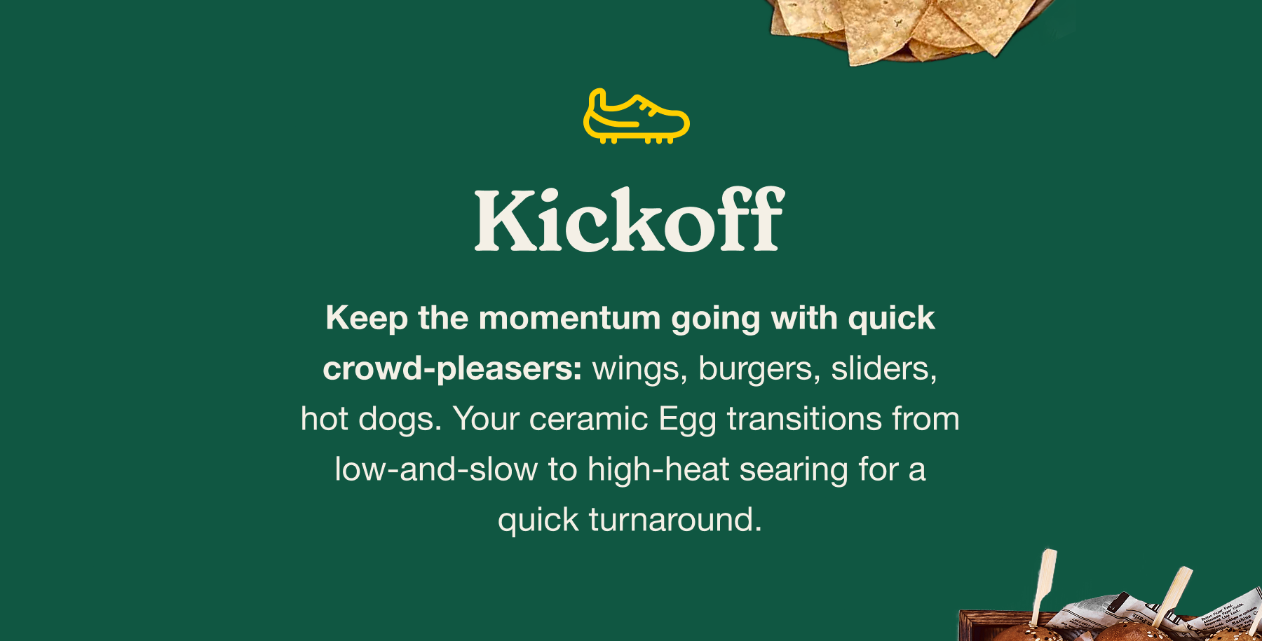 Your Full Game Day Timeline on One Egg