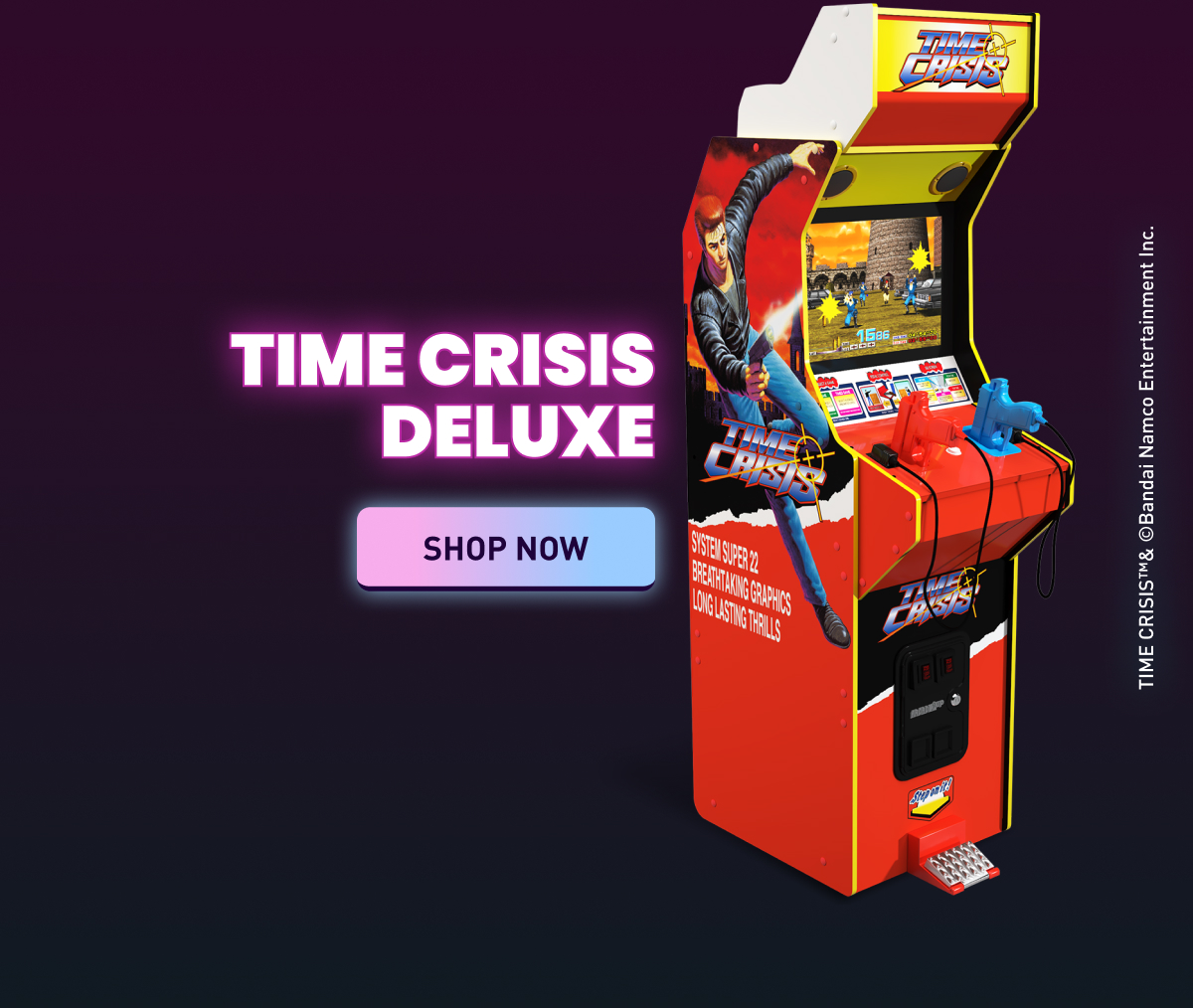 Time Crisis Deluxe Arcade Machine