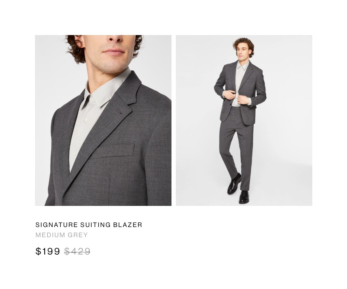 Signature Suiting Blazer