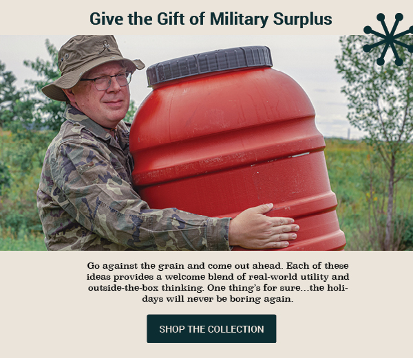 Gifts for Military Surplus