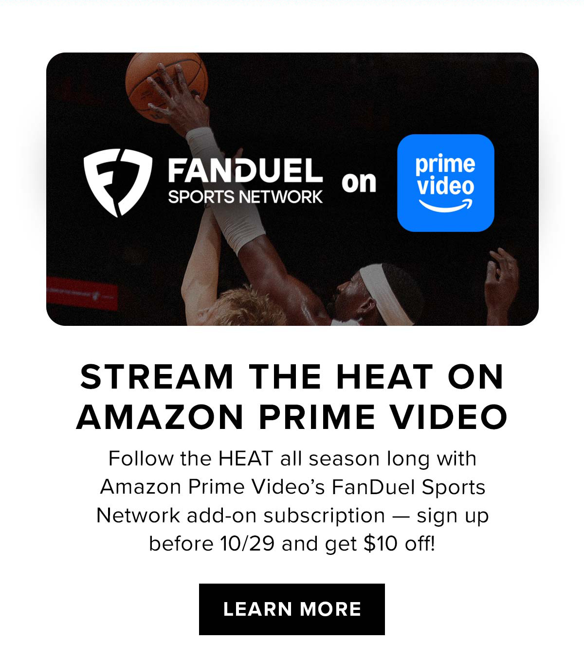 FanDuel Sports Network on Prime Video | Learn More