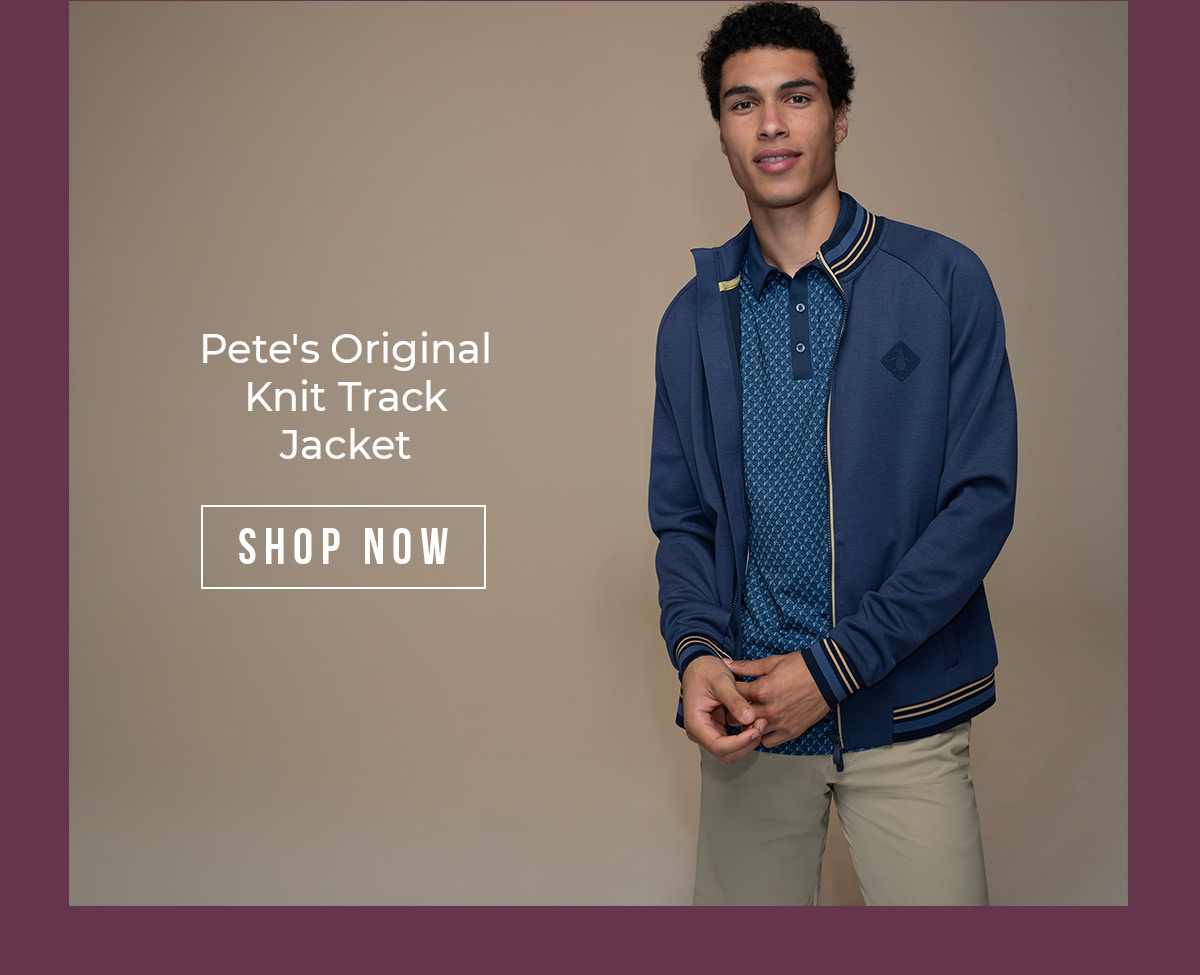 Shop the Pete's Original Knit Track Jacket