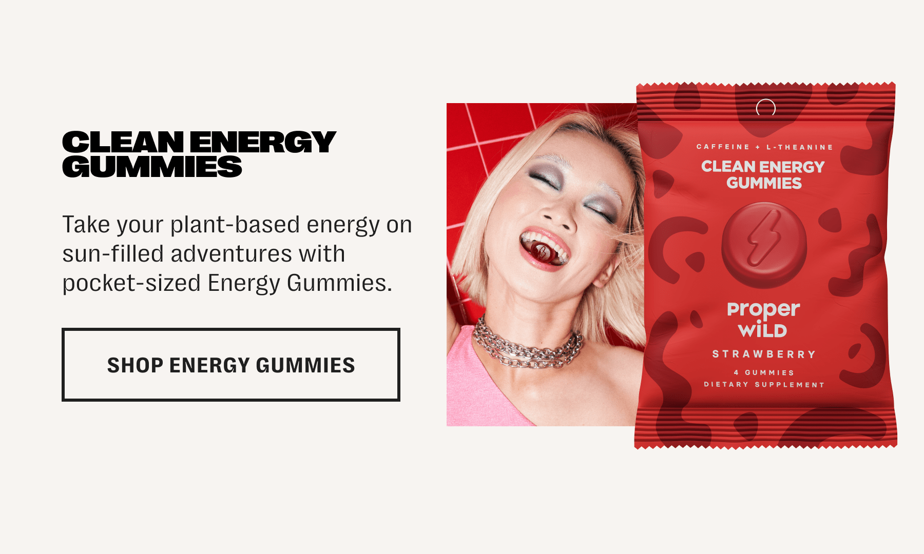 clean energy gummies - take your plant-based energy on sun-filled adventures with pocket-sized energy gummies. - shop energy gummies