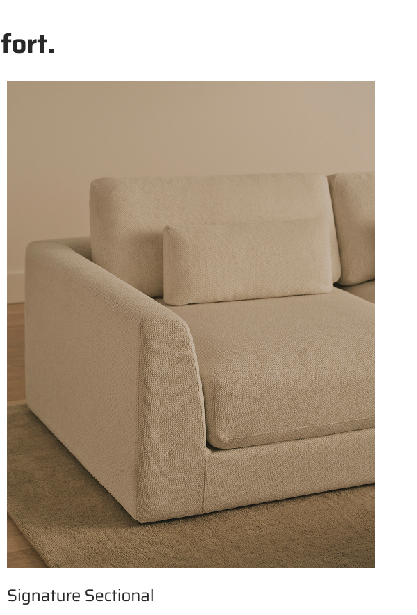Signature Sectional