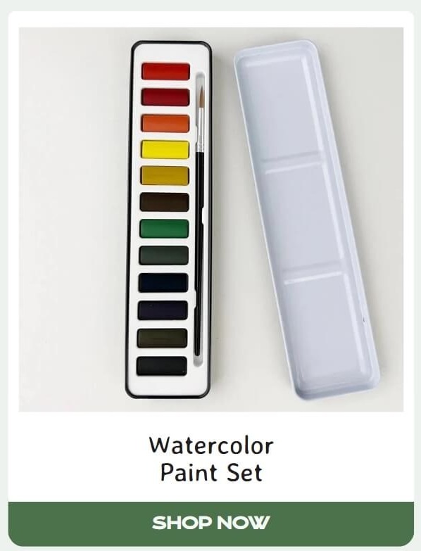 Watercolor Paint Set
