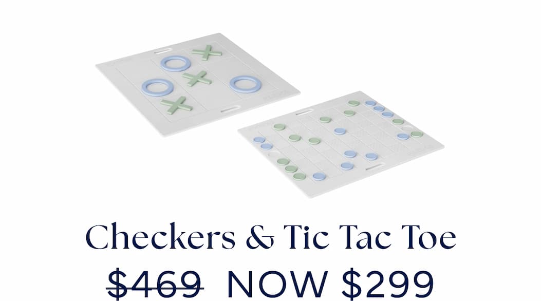 Checkers & Tic Tac Toe