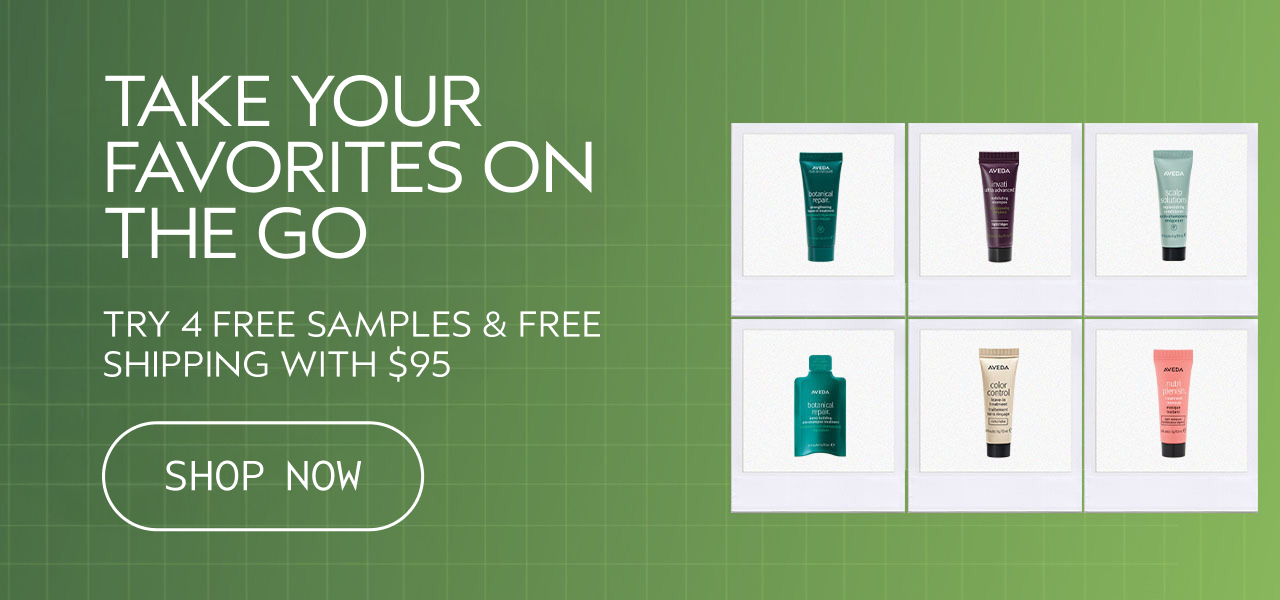 TAKE YOUR FAVORITES ON THE GO TRY 4 FREE SAMPLES & FREE SHIPPING WITH $95+
