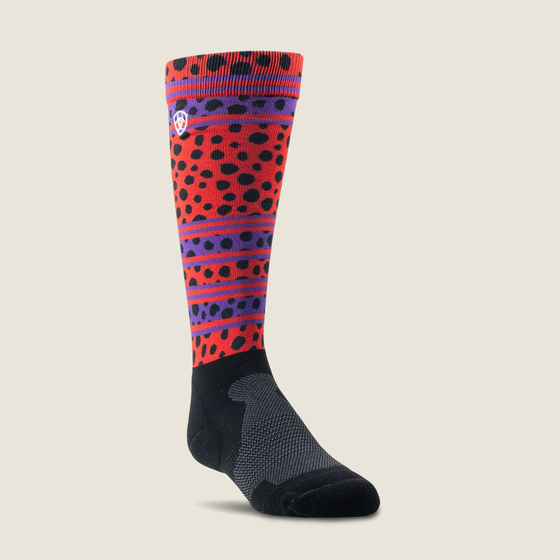 AriatTEK Slim Printed Sock