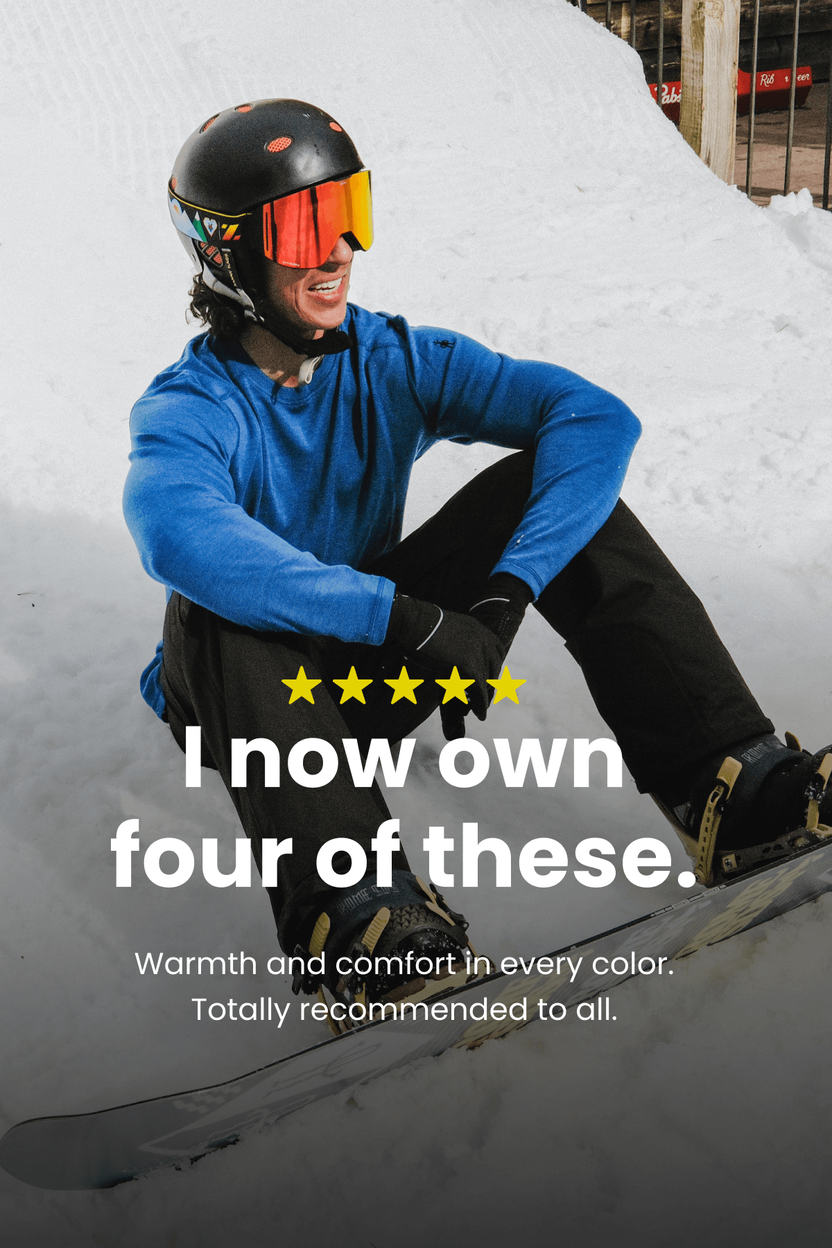 Check out our top-rated base layers. 5 Start Review "So Great I'm Buying Another One!"