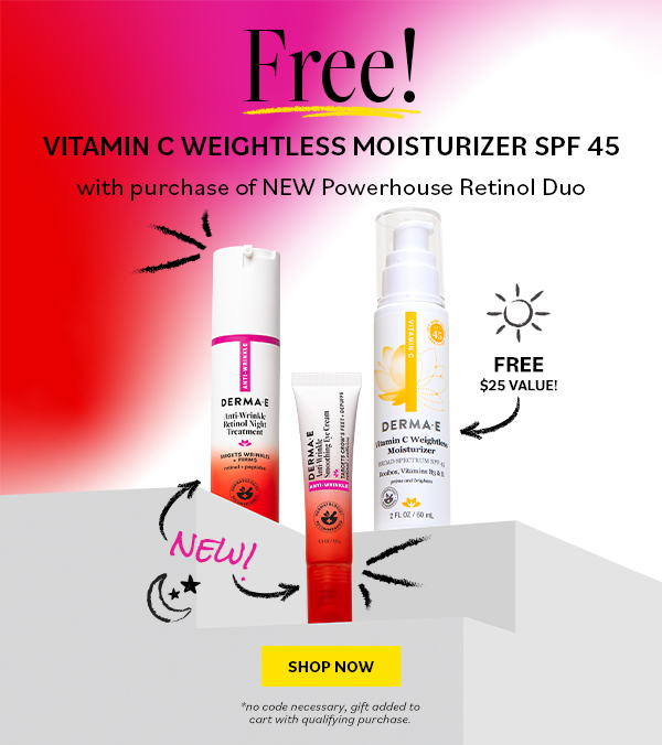 NEW Powerhouse Retinol Duo + Free Moisturizer 