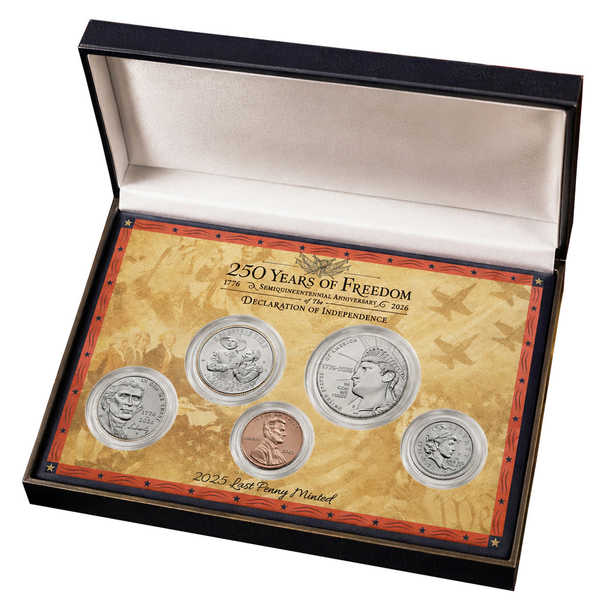 Image of 250th Anniversary Collectable Coin Set