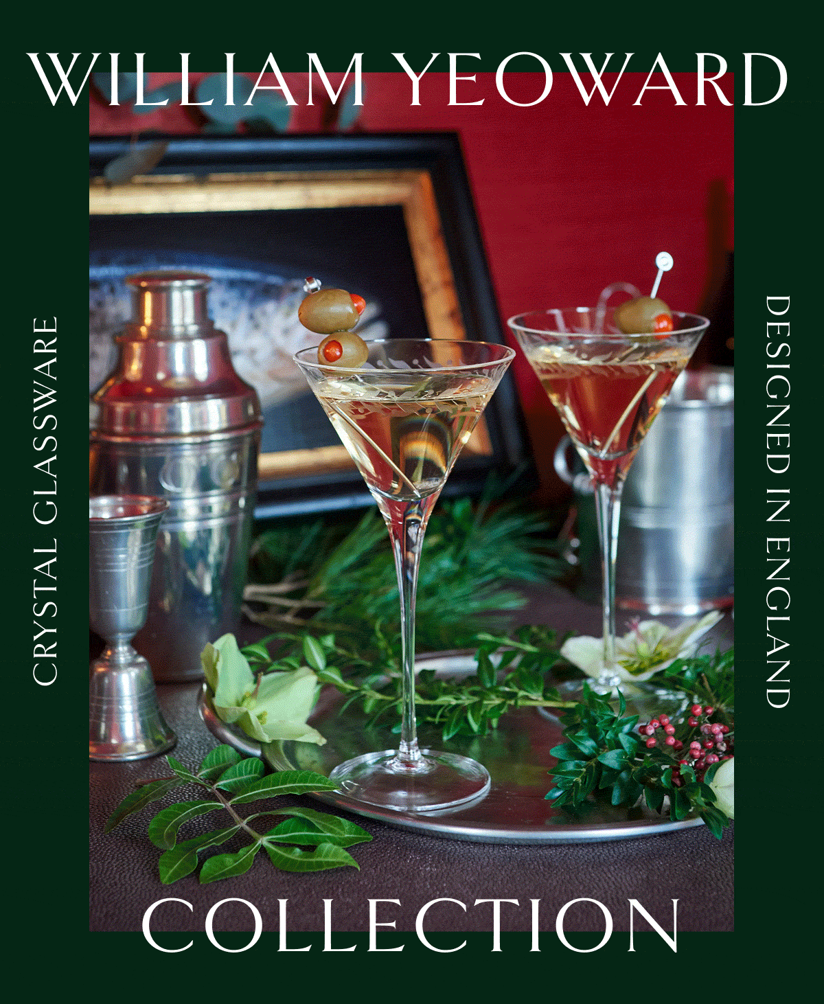 William Yeoward Collection. Crystal Glassware Designed in England.