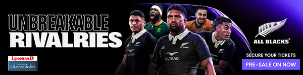 All Blacks Unbreakable Rivalries - Pre-sale On Now