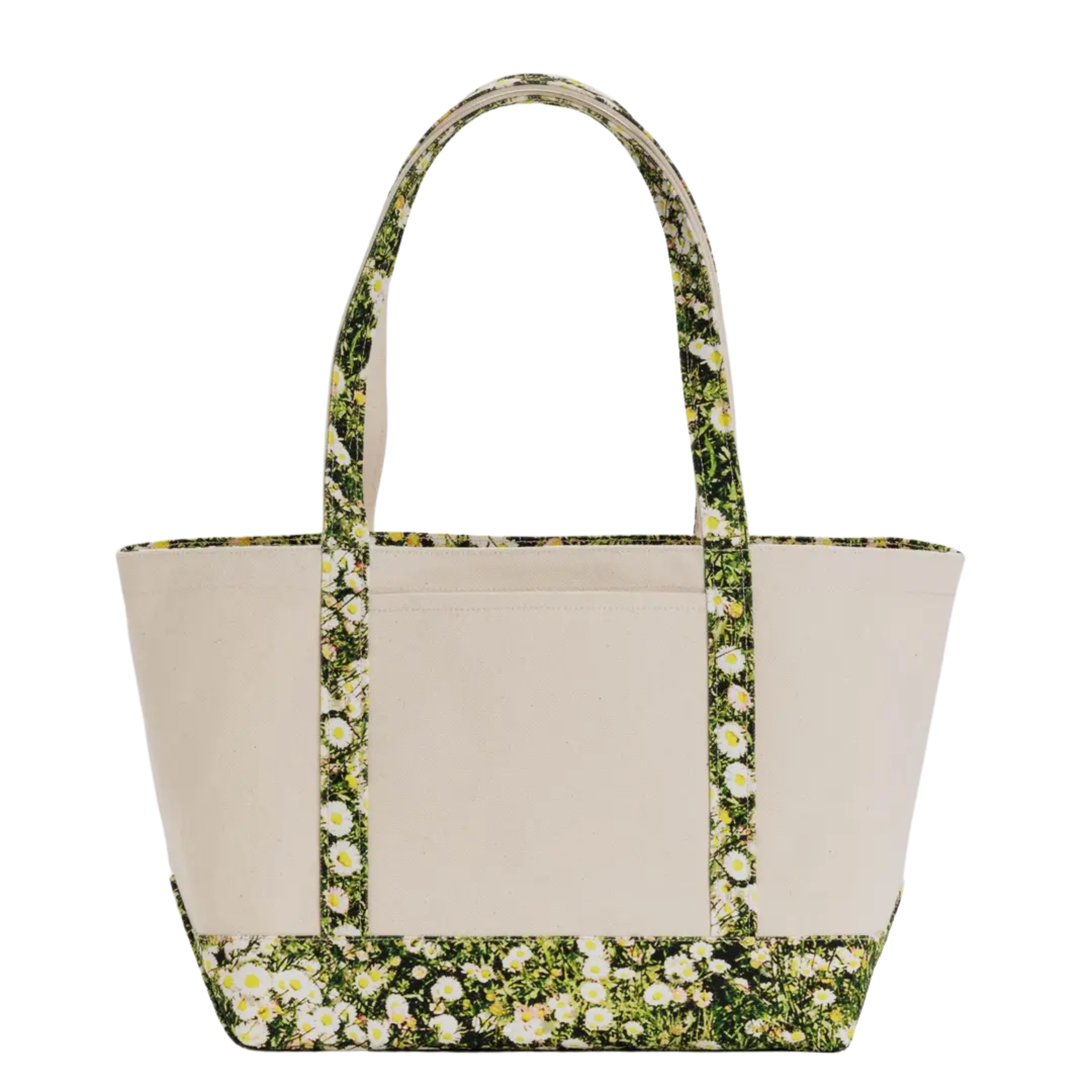 Image of Medium Heavyweight Canvas Tote Daisy
