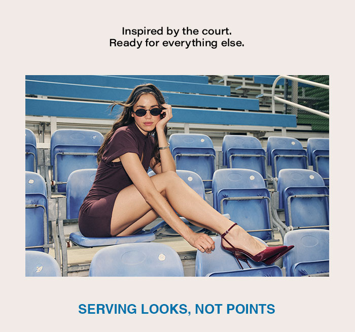Serving looks, not points