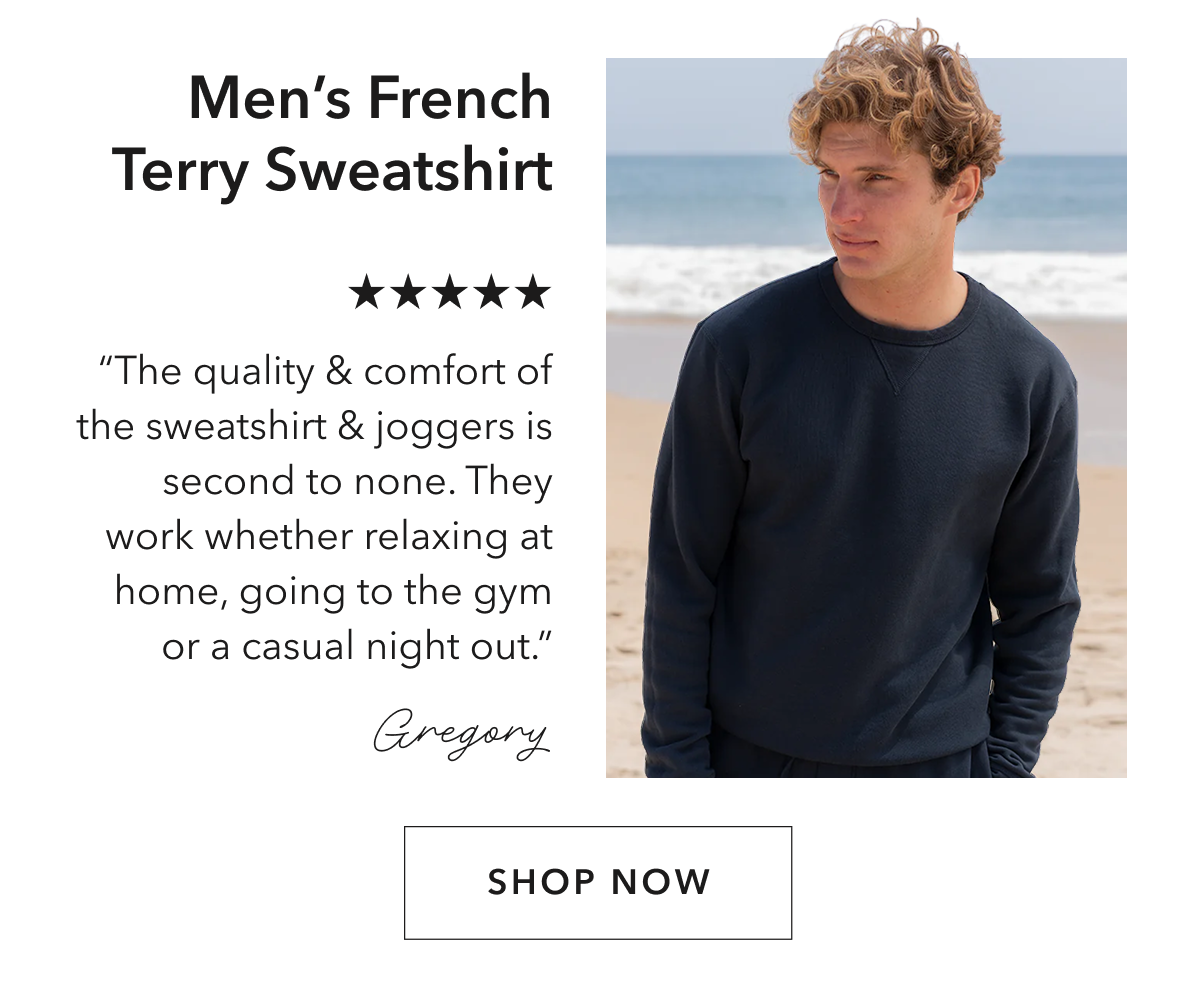 Mens French Terry Sweatshirt