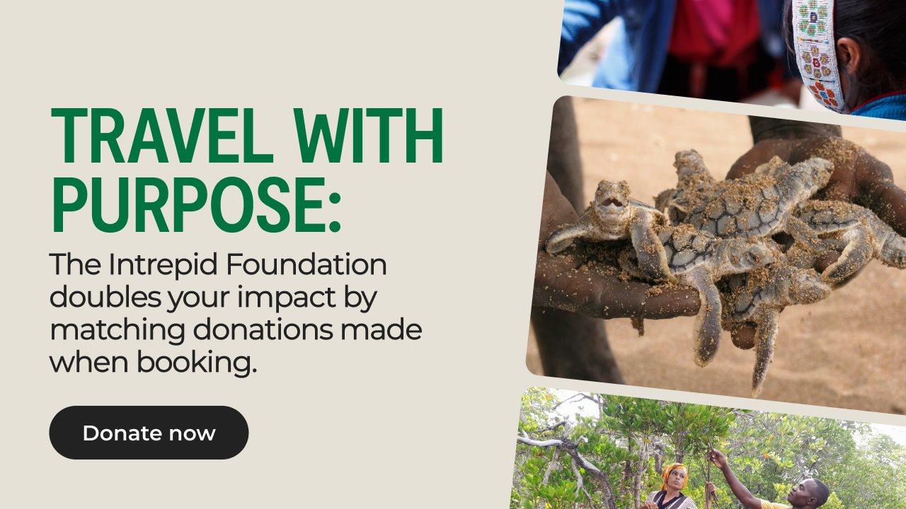 Travel with purpose