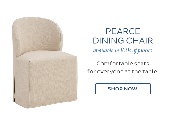 Pearce Dining Chair (Available in 100s of fabrics) - Comfortable seats for everyone at the table. - Shop Now
