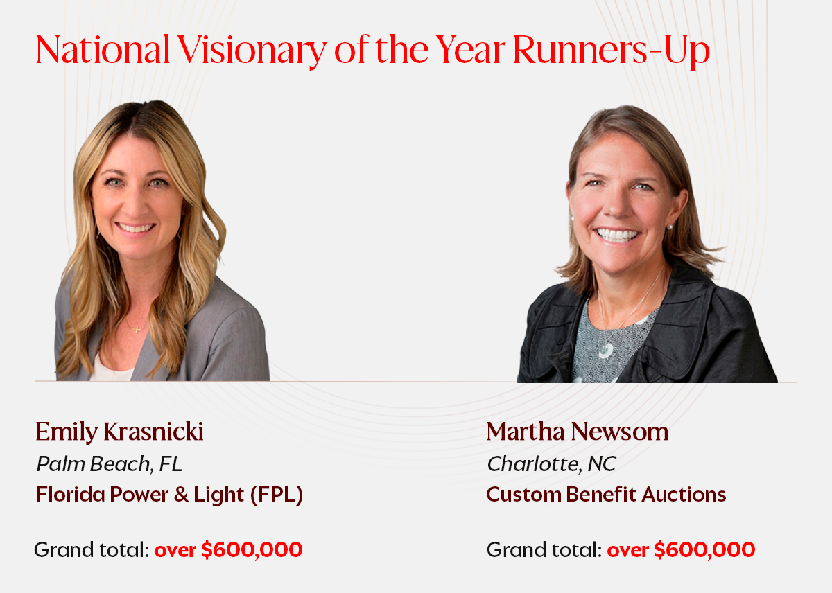 National Visionary of the Year Runners-Up, Emily and Martha