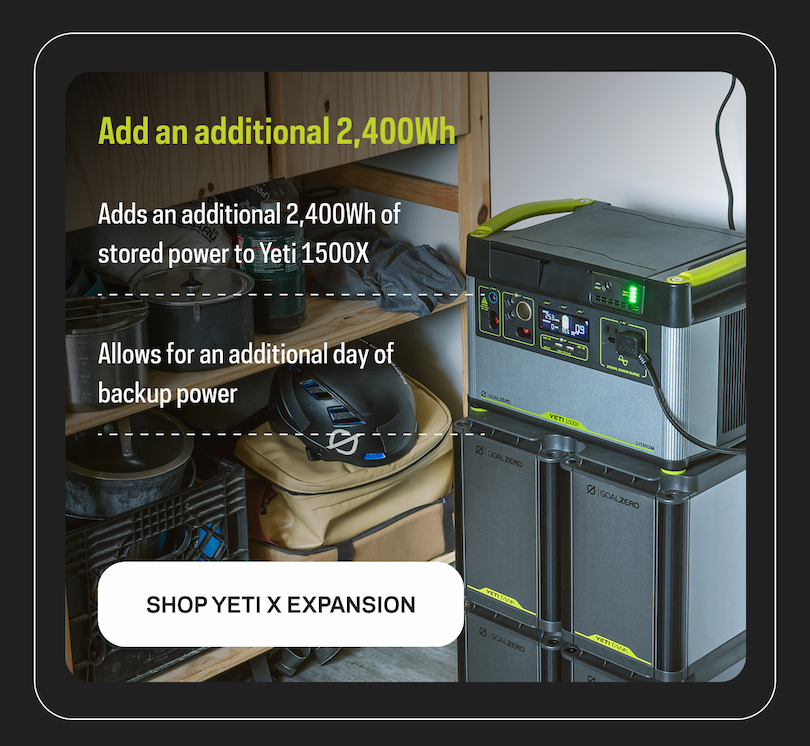 Expand For Longer Outages 