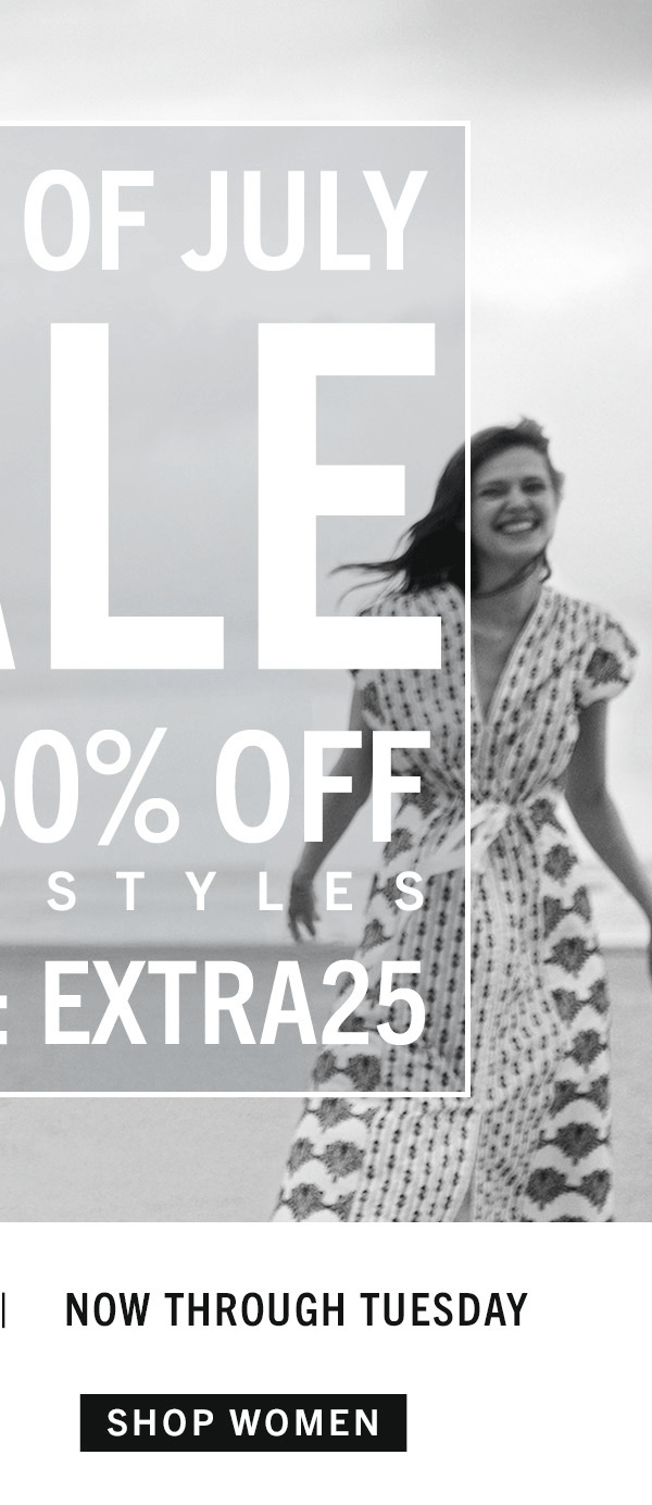 SHOP WOMEN'S SALE